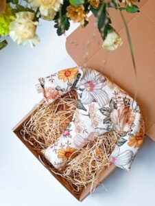 termofor bambusowy z pestkami wiśni - bukiet 123