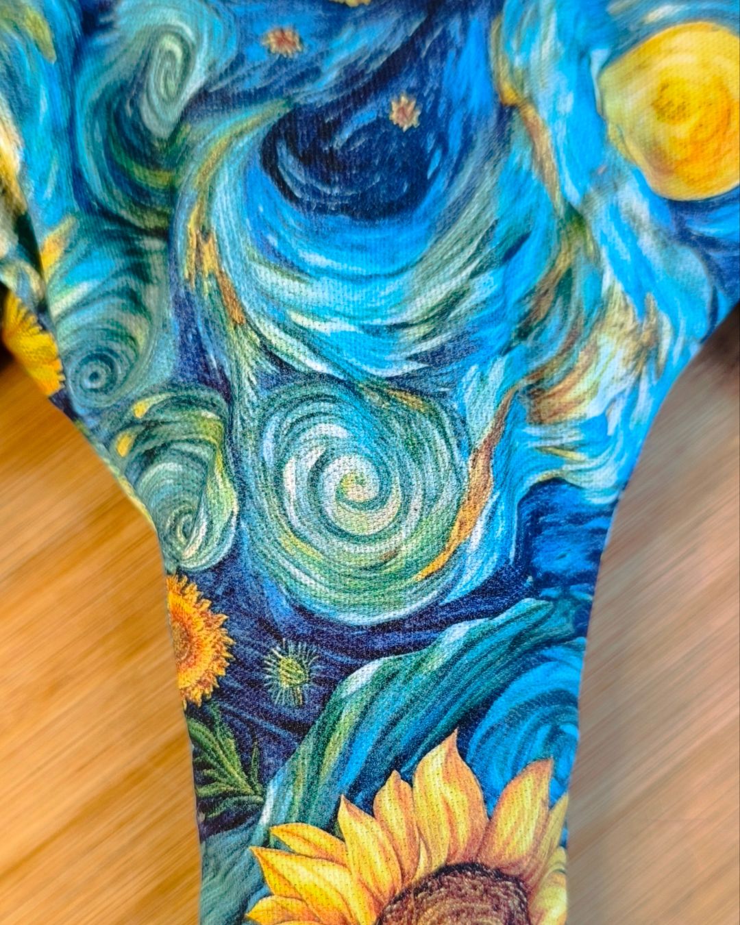 Termofor w idealnym kształcie - wzór Słoneczniki - 470g - Yokompres - obrazek 2