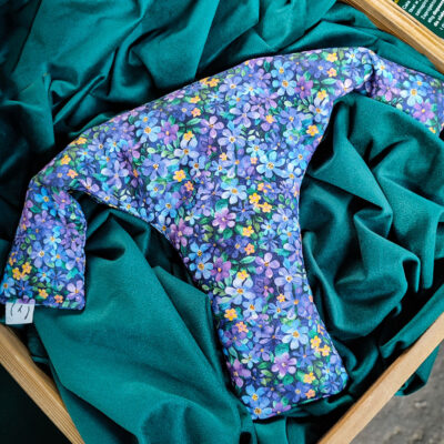 Termofor w idealnym kształcie - wzór Niezapominajki - 470g - Yokompres