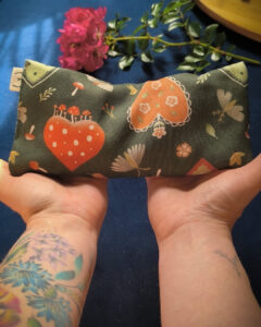 kompres na oczy z różą i nagietniem - Ukoyka 4