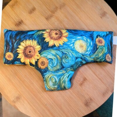 Termofor w kształcie pasującym do zatok - 240g różne wzory - MINI Yokompres - Słoneczniki