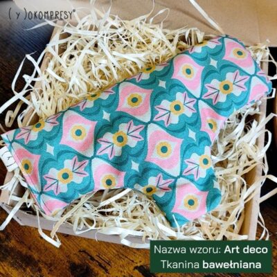 Termofor w kształcie pasującym do zatok - 240g różne wzory - MINI Yokompres - Retro