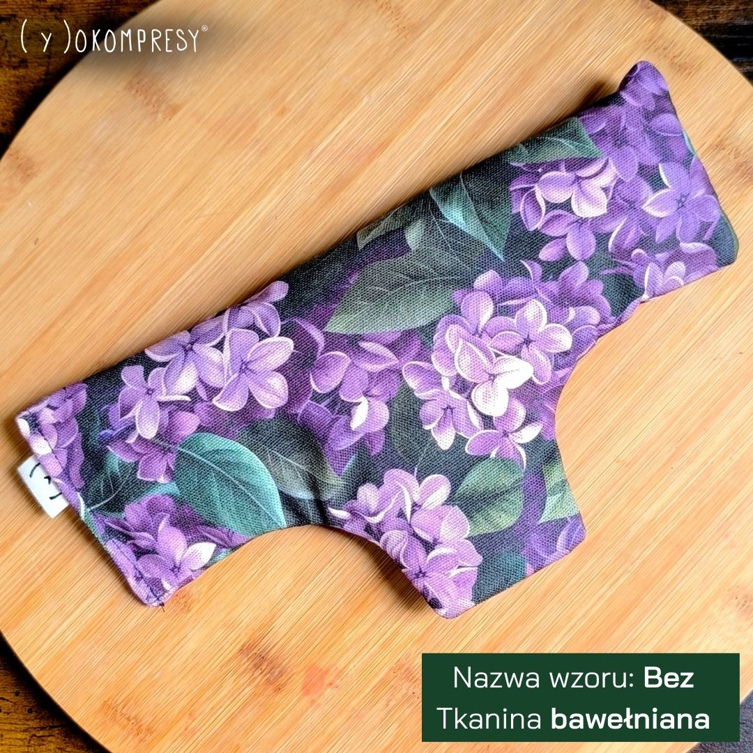 Termofor w kształcie pasującym do zatok - 240g różne wzory - MINI Yokompres - obrazek 4