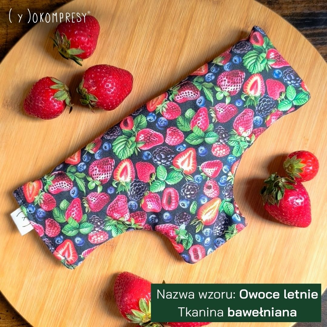 Termofor w kształcie pasującym do zatok - 240g różne wzory - MINI Yokompres - obrazek 6